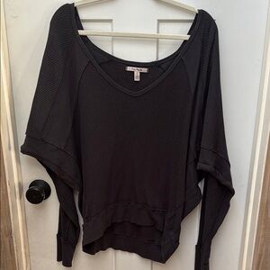 Free People Santa Clara Thermal shirt size small